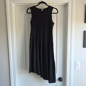 Kyodan Cotton Black Sleeveless Dress